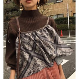 アメリヴィンテージ(Ameri VINTAGE)のよっぴさん専用 Ameri アメリ HANG SCARF KNIT(ニット/セーター)