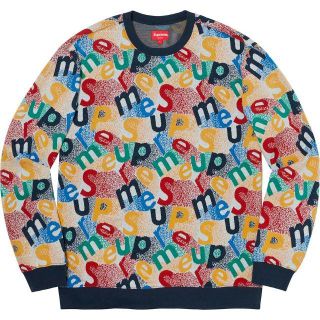 シュプリーム(Supreme)のSupreme Scatter Text Crewneck(スウェット)