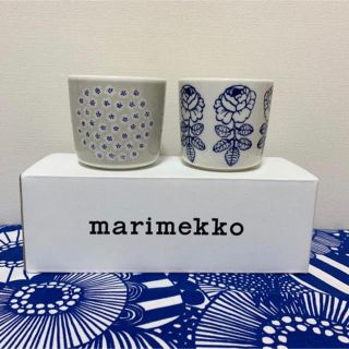 マリメッコ(marimekko)のラスト 1set★marimekko マリメッコ 完売ラテマグ 2個 新品送料込(グラス/カップ)