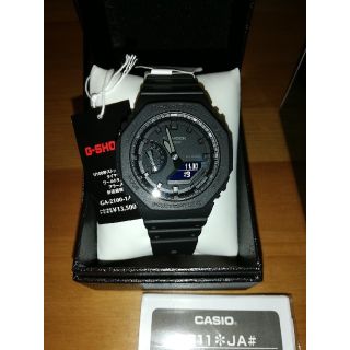 ジーショック(G-SHOCK)のG-SHOCK　GA-2100-1A1JF ga2100 カーボン　CASIO(腕時計(アナログ))