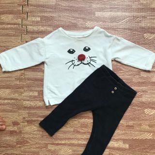 ザラキッズ(ZARA KIDS)のザラベイビー★スウェット&レギンス ★セット(トレーナー)