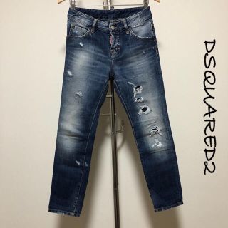 ディースクエアード(DSQUARED2)のDSQUARED2 / ダメージスキニーデニム / サイズ36(デニム/ジーンズ)