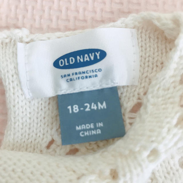 Old Navy(オールドネイビー)のOLD NAVY ニット ベビー服 冬春 80 キッズ/ベビー/マタニティのベビー服(~85cm)(ニット/セーター)の商品写真