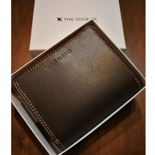 タケオキクチ(TAKEO KIKUCHI)のTAKEO KIKUCHI　新品　メンズ　レザーウォレット(Dブラウン二折)(折り財布)