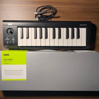 コルグ(KORG)の【ほぼ未使用】KORG MIDIキーボード　25鍵(MIDIコントローラー)