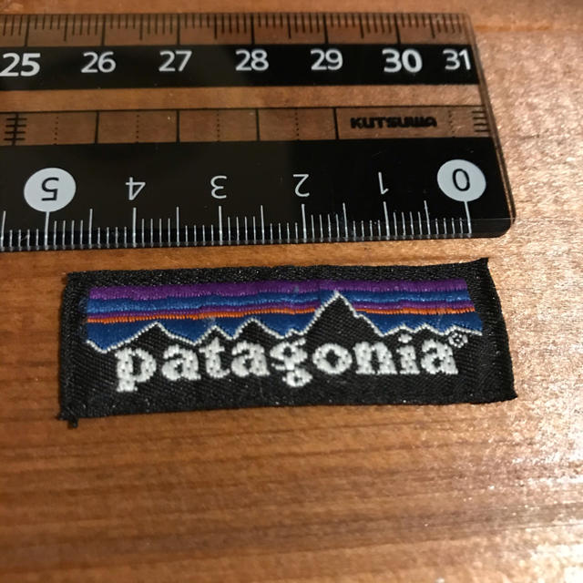 patagonia(パタゴニア)のPatagonia タグ ワッペン ハンドメイドの素材/材料(各種パーツ)の商品写真