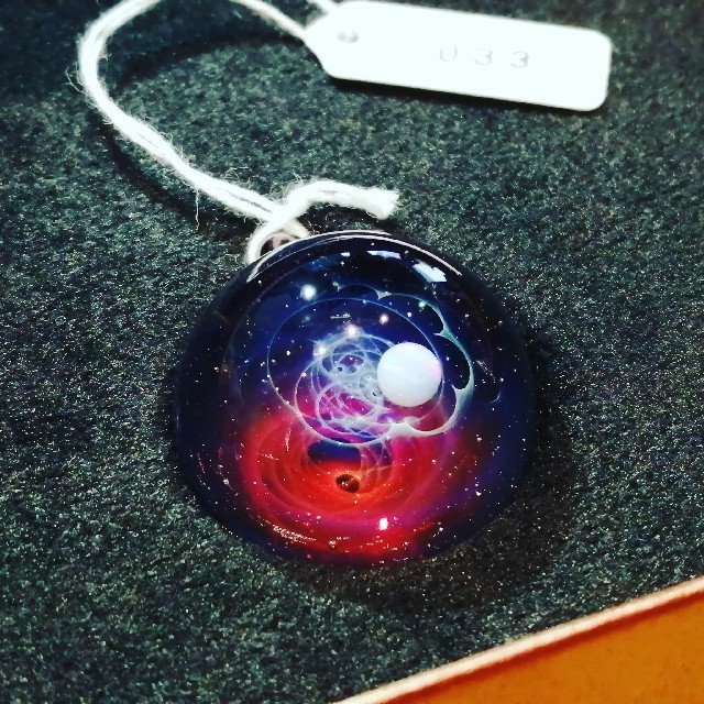 新品 正規品 ラスト 世界で一つ 宇宙ガラス +α ホワイトオパール www