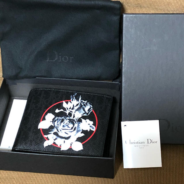 DIOR HOMME(ディオールオム)の新品未使用 DiorHomme ディオールオム 財布 メンズのファッション小物(折り財布)の商品写真