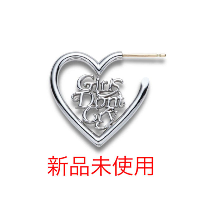 はこぽす対応商品 girls don´t cry careering コラボ ピアス シルバー