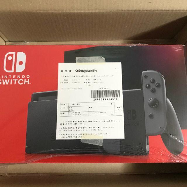 ★新型 ニンテンドースイッチ グレー 新品未開封