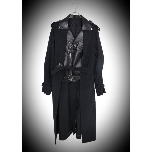 時間指定不可】 TOGA - TOGA ライダースドッキングコートの通販 by