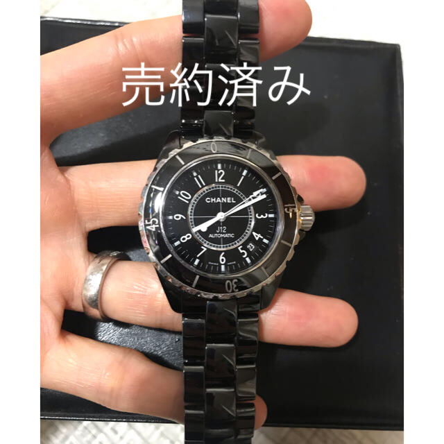 CHANEL J12 黒　メンズメンズ