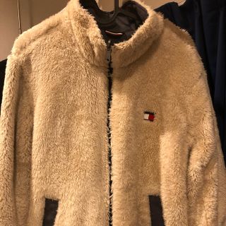 トミーヒルフィガー(TOMMY HILFIGER)のmmmさん専用　アイボリー×チャコール・リバーシブルTOMY HILFIGER(その他)