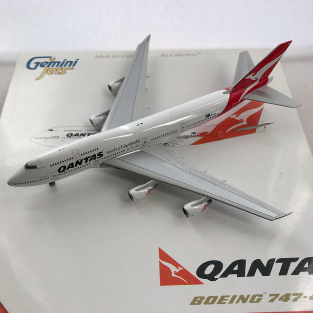 GeminiJets カンタス航空 B747-400 1/400 propar.com.ar