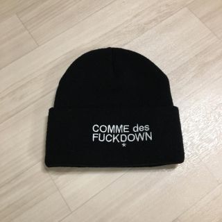 サー(SSUR)のSSUR COMME des  fuckdown ニット帽(ニット帽/ビーニー)