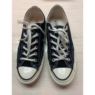 コンバース(CONVERSE)のct70   コンバース 24.5  6 1/2 黒  (スニーカー)