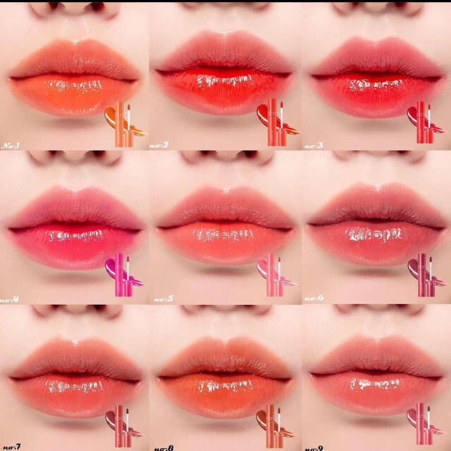 rom&nd ジューシーラスティングティント　08 アップルブラウン コスメ/美容のベースメイク/化粧品(口紅)の商品写真
