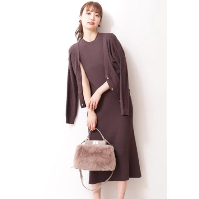 PROPORTION BODY DRESSING(プロポーションボディドレッシング)のnon♡様専用　カーデ&ワンピ セット レディースのワンピース(ロングワンピース/マキシワンピース)の商品写真