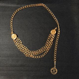 シャネル(CHANEL)のシャネル　ヴィンテージ　チェーンベルト(ベルト)