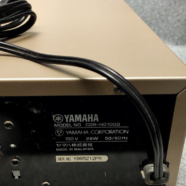 YAMAHA CDR-HD1000　HDD/CDレコーダー 動作品