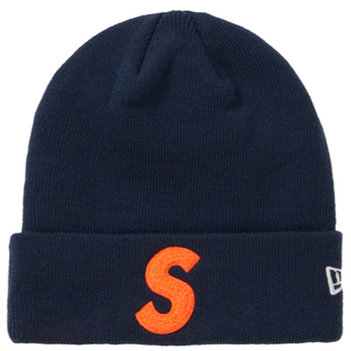 シュプリーム(Supreme)のSupreme New Era S Logo Beanie Navy(ニット帽/ビーニー)