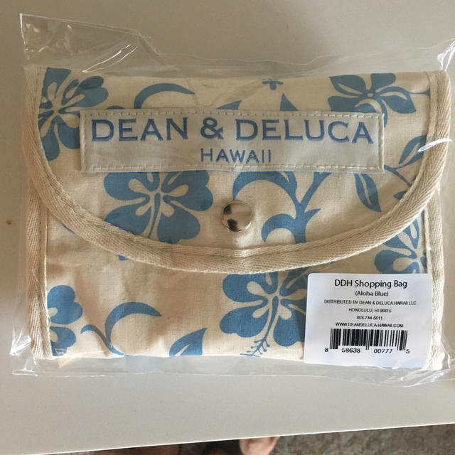 DEAN & DELUCA(ディーンアンドデルーカ)のDEAN&DELUCA ハワイ限定 トートバッグ 青 レディースのバッグ(トートバッグ)の商品写真