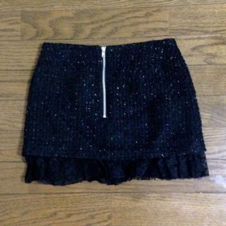 キットソン(KITSON)のKitson ラメツイードミニスカート(ミニスカート)