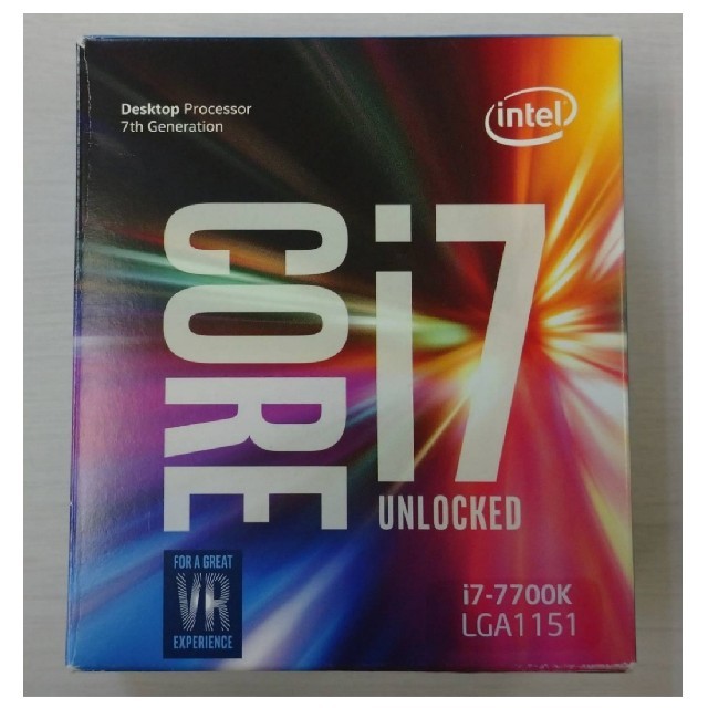 古典 Intel Core i7-7700K PCパーツ
