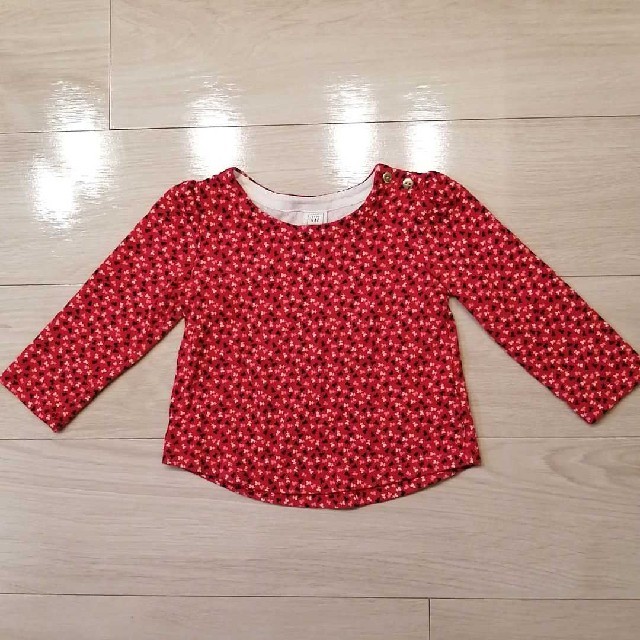 babyGAP(ベビーギャップ)のbabyGAP 長袖トップス80セット キッズ/ベビー/マタニティのベビー服(~85cm)(シャツ/カットソー)の商品写真