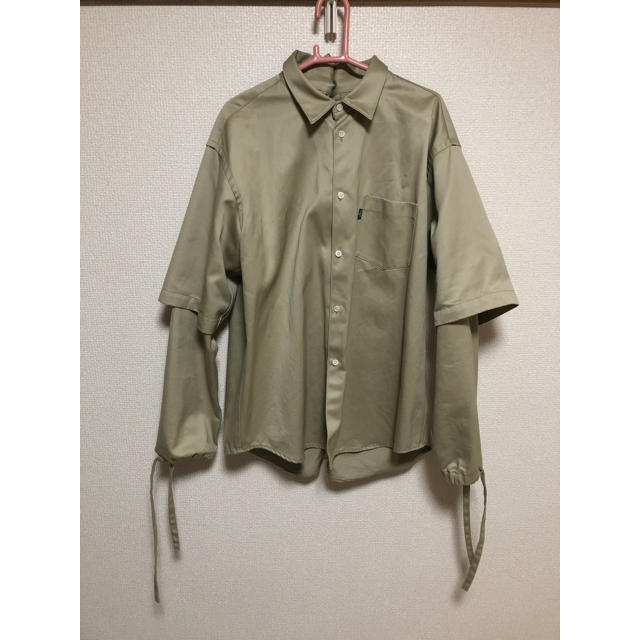 Jieda(ジエダ)のkudos double sleeve work shirt  メンズのトップス(シャツ)の商品写真