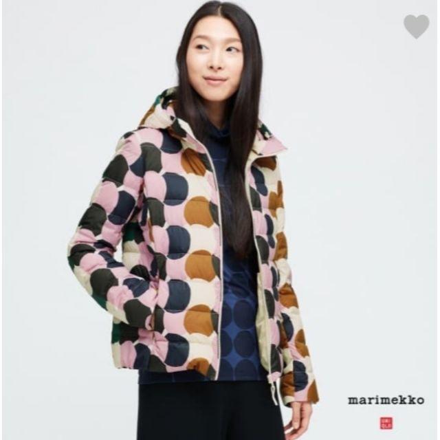 marimekko(マリメッコ)のユニクロ.マリメッコ.コラボ商品 レディースのジャケット/アウター(ダウンジャケット)の商品写真