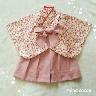 handmade baby HAKAMA 80-90cm(和服/着物)