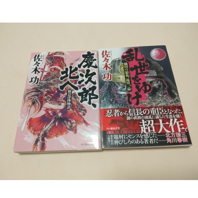 佐々木功　２冊セット【慶次郎北へ 】【乱世をゆけ】 エンタメ/ホビーの本(文学/小説)の商品写真