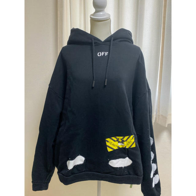 SPRAY DIAGONALS HOODIE PARKA