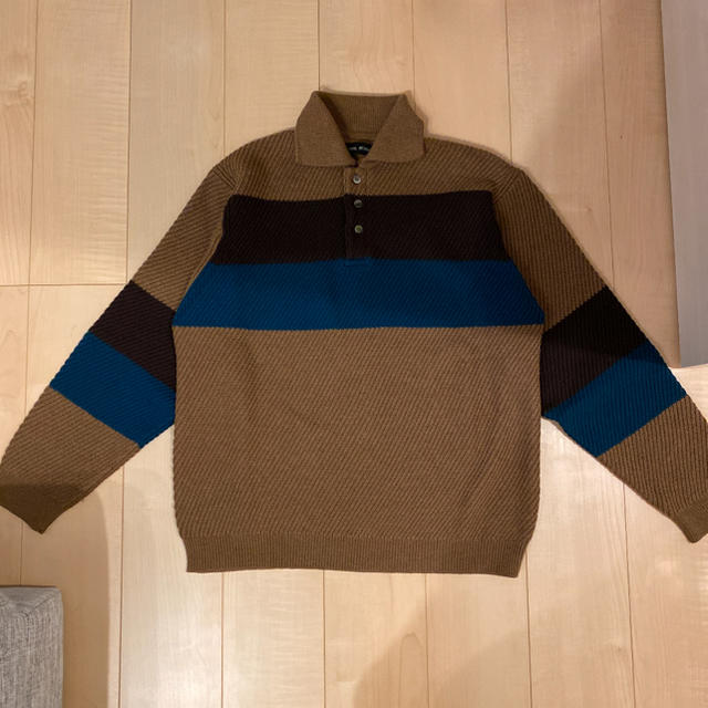 VAINL ARCHIVE】 18AW KNIT POLO-