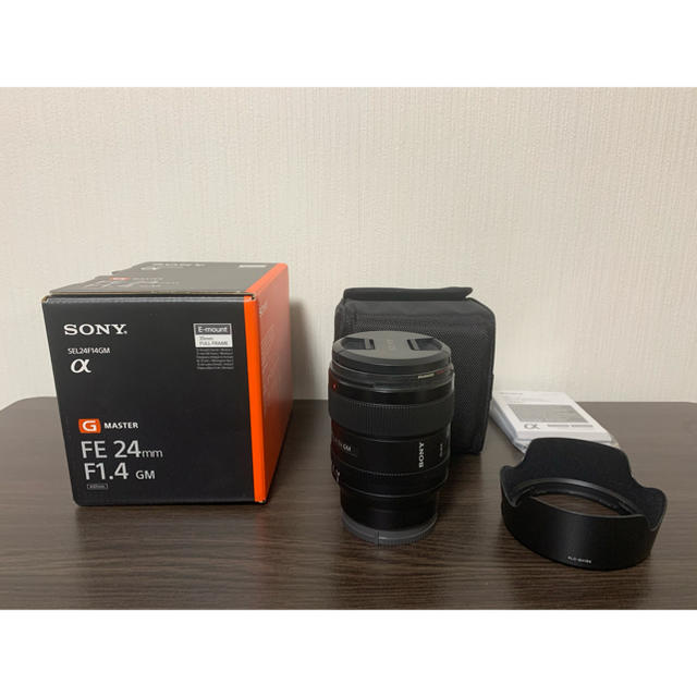 早い者勝ち美品　SONY FE 24F1.4 GM 広角レンズ　レンズ