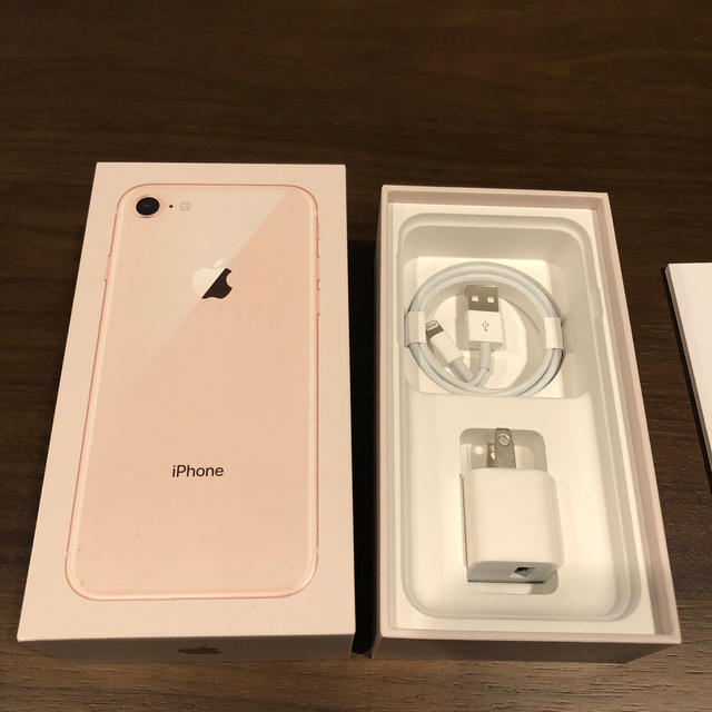 iPhone(アイフォーン)の純正iPhone 8  付属充電器付き空き箱 スマホ/家電/カメラのスマホアクセサリー(その他)の商品写真