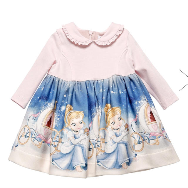 MONNALISA(モナリザ)の新品 モナリザ   シンデレラワンピース 95 キッズ/ベビー/マタニティのキッズ服女の子用(90cm~)(ワンピース)の商品写真