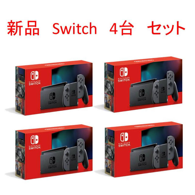 新作 Switch Nintendo グレー Joy-Con(L)/(R) Switch 家庭用ゲーム機本体 - dolorestuna.com