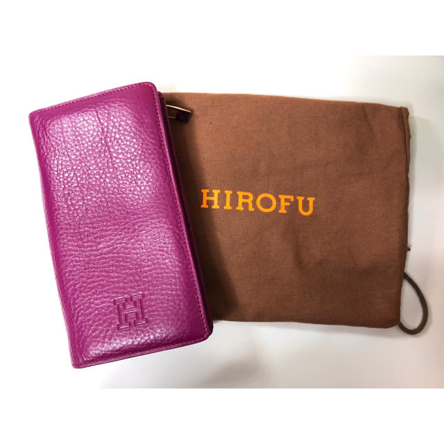 HIROFU 長財布　紫色