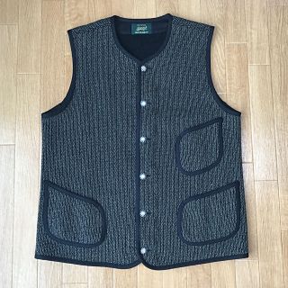 バーンズアウトフィッターズ(Barns OUTFITTERS)のBarns バーンズ ビーチクロス  ワーク ベスト ゴマ塩(ベスト)