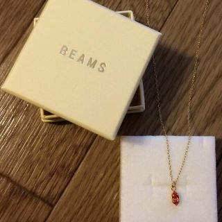 ビームス(BEAMS)のおかか様専用  ピンクの石❤️BEAMS(ネックレス)