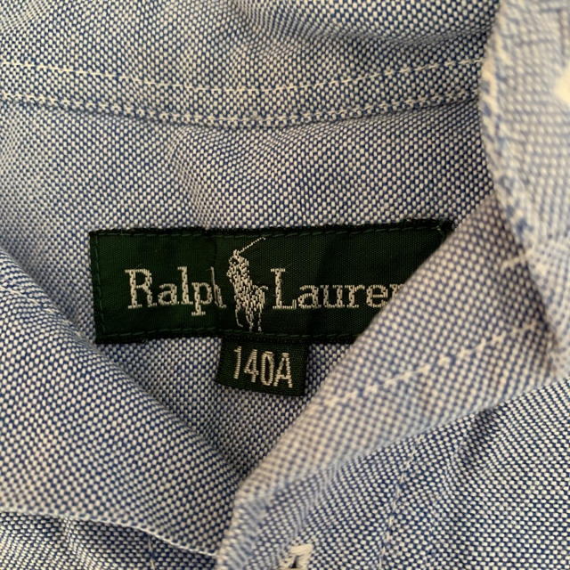 Ralph Lauren(ラルフローレン)の訳ありラルフローレンシャツ140 キッズ/ベビー/マタニティのキッズ服女の子用(90cm~)(ブラウス)の商品写真