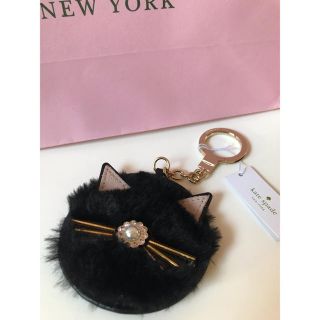 ケイトスペードニューヨーク(kate spade new york)の【週末セール】ケイトスペード ねこ バッグチャーム(キーホルダー)