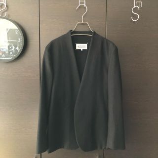 マルタンマルジェラ(Maison Martin Margiela)のmaison margiela ノーカラージャケット(ノーカラージャケット)