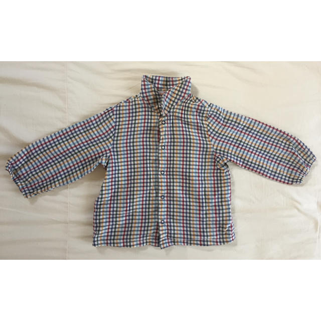 mikihouse(ミキハウス)のミキハウス 長袖シャツ キッズ/ベビー/マタニティのベビー服(~85cm)(シャツ/カットソー)の商品写真