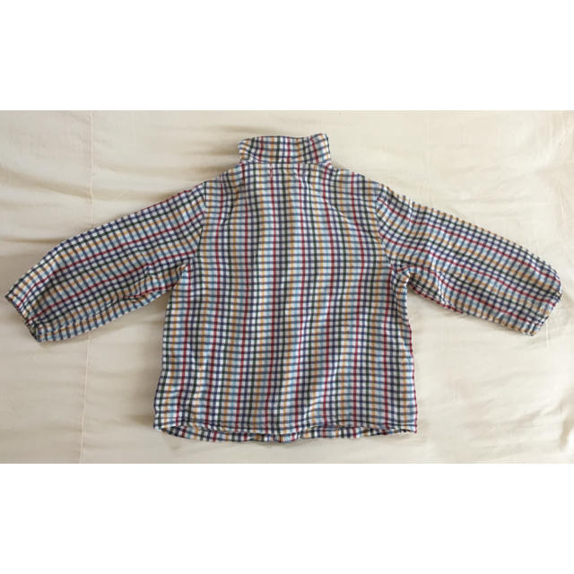 mikihouse(ミキハウス)のミキハウス 長袖シャツ キッズ/ベビー/マタニティのベビー服(~85cm)(シャツ/カットソー)の商品写真