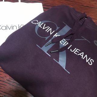 カルバンクライン(Calvin Klein)の【品薄★希少★USサイズSMラスト1点】カルバンクラインジーンズパーカー(パーカー)