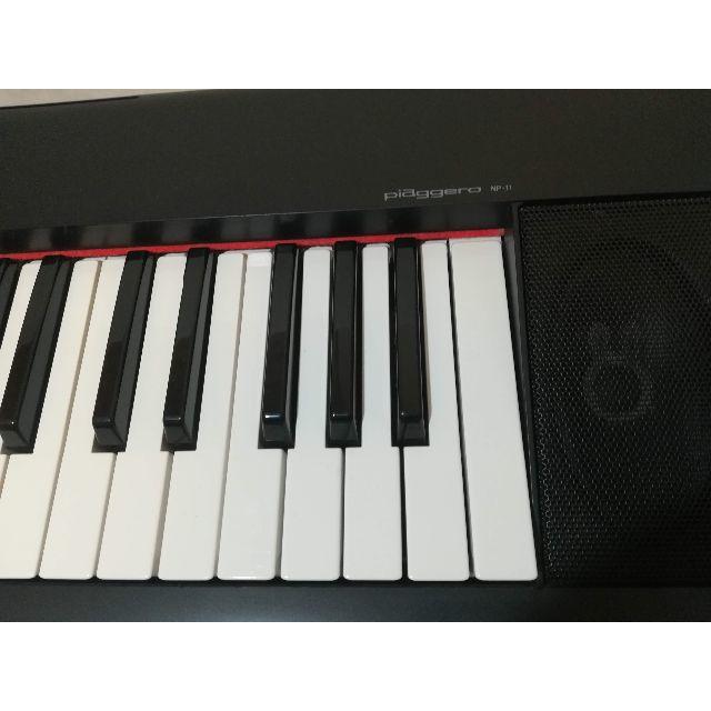 ヤマハ(ヤマハ)のYAMAHA 電子キーボード piaggero(ピアジェーロ) NP-11 楽器の鍵盤楽器(電子ピアノ)の商品写真