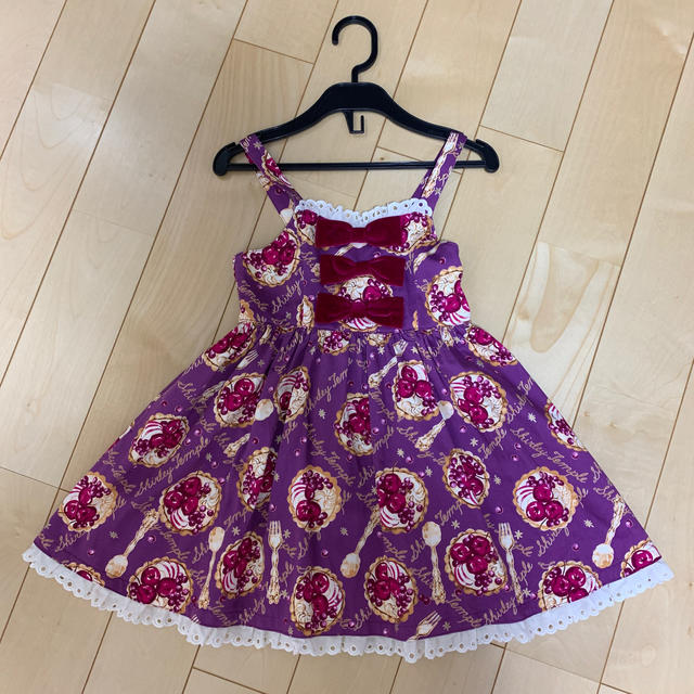 美品】♡シャーリーテンプル チェリータルトpt 1点物 JSK 110cm♡ 熱い